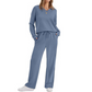 🥳AUTUMN HOT SALE🥳🍂50K+ SOLD!💥50% OFF! Women's Casual Top & Pants 2-Piece Lounge Set