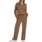 🥳AUTUMN HOT SALE🥳🍂50K+ SOLD!💥50% OFF! Women's Casual Top & Pants 2-Piece Lounge Set