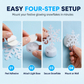 ❄️Christmas Pre Sale￡6.99!!☃️Glowing Snowflake Night Light Wall Stickers🎄