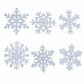 ❄️Christmas Pre Sale￡6.99!!☃️Glowing Snowflake Night Light Wall Stickers🎄