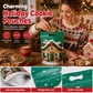 🎄Christmas Pre Sale￡9.99!!☃️🎅50 Pack Christmas Candy Bags Cartoon Stand Up Zipper Pouches for Snowflake Crisp Cookie and Baking Food Packaging
