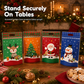 🎄Christmas Pre Sale￡9.99!!☃️🎅50 Pack Christmas Candy Bags Cartoon Stand Up Zipper Pouches for Snowflake Crisp Cookie and Baking Food Packaging