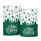 🎄Christmas Pre Sale￡9.99!!☃️🎅50 Pack Christmas Candy Bags Cartoon Stand Up Zipper Pouches for Snowflake Crisp Cookie and Baking Food Packaging