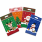 🎄Christmas Pre Sale￡9.99!!☃️🎅50 Pack Christmas Candy Bags Cartoon Stand Up Zipper Pouches for Snowflake Crisp Cookie and Baking Food Packaging