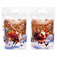 🎄Christmas Pre Sale￡9.99!!☃️🎅50 Pack Christmas Candy Bags Cartoon Stand Up Zipper Pouches for Snowflake Crisp Cookie and Baking Food Packaging