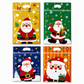 🎄Christmas Pre Sale￡9.99!!☃️🎅50 Pack Christmas Candy Bags Cartoon Stand Up Zipper Pouches for Snowflake Crisp Cookie and Baking Food Packaging