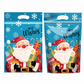 🎄Christmas Pre Sale￡9.99!!☃️🎅50 Pack Christmas Candy Bags Cartoon Stand Up Zipper Pouches for Snowflake Crisp Cookie and Baking Food Packaging