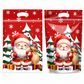 🎄Christmas Pre Sale￡9.99!!☃️🎅50 Pack Christmas Candy Bags Cartoon Stand Up Zipper Pouches for Snowflake Crisp Cookie and Baking Food Packaging