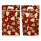 🎄Christmas Pre Sale￡9.99!!☃️🎅50 Pack Christmas Candy Bags Cartoon Stand Up Zipper Pouches for Snowflake Crisp Cookie and Baking Food Packaging