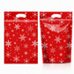 🎄Christmas Pre Sale￡9.99!!☃️🎅50 Pack Christmas Candy Bags Cartoon Stand Up Zipper Pouches for Snowflake Crisp Cookie and Baking Food Packaging