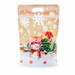 🎄Christmas Pre Sale￡9.99!!☃️🎅50 Pack Christmas Candy Bags Cartoon Stand Up Zipper Pouches for Snowflake Crisp Cookie and Baking Food Packaging
