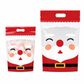🎄Christmas Pre Sale￡9.99!!☃️🎅50 Pack Christmas Candy Bags Cartoon Stand Up Zipper Pouches for Snowflake Crisp Cookie and Baking Food Packaging