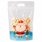 🎄Christmas Pre Sale￡9.99!!☃️🎅50 Pack Christmas Candy Bags Cartoon Stand Up Zipper Pouches for Snowflake Crisp Cookie and Baking Food Packaging
