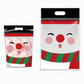 🎄Christmas Pre Sale￡9.99!!☃️🎅50 Pack Christmas Candy Bags Cartoon Stand Up Zipper Pouches for Snowflake Crisp Cookie and Baking Food Packaging