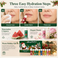 🎄Christmas Pre Sale￡8.99!!☃️ Christmas Lip Balm Set – 10-Piece Moisturizing Tubes, Watermelon & Floral Dual Scent & Natural Beeswax Formula – Festive Gift-Ready Winter Lip Care 💋