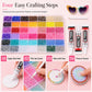 🎄Christmas Pre Sale￡13.99!!☃️AB Color Jelly Flatback Resin Rhinestones Kit with Storage Organizer Box Glue and Tools for DIY Nail Art Clothes and Phone Case Decoration✨
