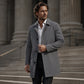 ⏳Last Day Special Price:£19.99!!!💥Men's Minimalist Single-Breasted Mid-Length Coat