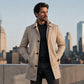 ⏳Last Day Special Price:£19.99!!!💥Men's Minimalist Single-Breasted Mid-Length Coat
