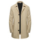 ⏳Last Day Special Price:£19.99!!!💥Men's Minimalist Single-Breasted Mid-Length Coat