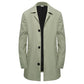 ⏳Last Day Special Price:£19.99!!!💥Men's Minimalist Single-Breasted Mid-Length Coat