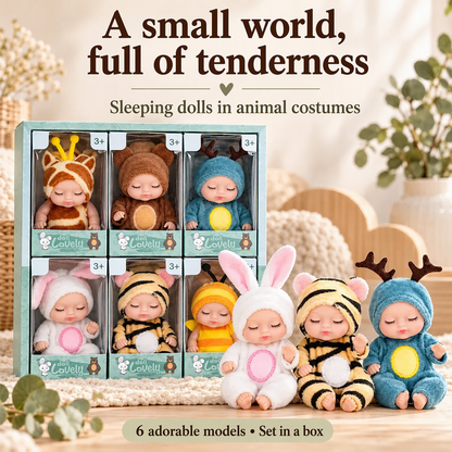 🎁Gift Idea Hot Sale 50% OFF🔥🧸 Mini Reborn Baby Dolls – Lifelike & Realistic, A Heartwarming Gift for Doll Lovers & Collectors 👼🎁