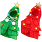 🎄Christmas Pre Sale￡8.99!!☃️Christmas Tree Pet Cape Cloak for Cats & Dogs