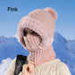 ⏰Limited Week Mega Deal – ￡9.99!!!💖Women's Winter One-Piece Knitted Beanie Scarf Mask