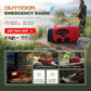🖤Black Friday Special Price:£18.99!!! 🌟Multifunctional Portable Solar Emergency Radio – Power Bank, Hand Crank & Weather Alert for Outdoor & Crisis Preparedness